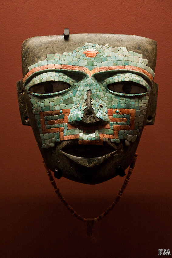 Masque de Malinaltepec. Malinaltepec, Guerrero, 350-500 apr. J.C