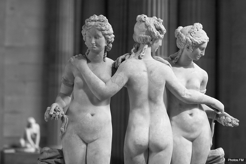 Les Trois GrÃ¢ces - IIÃ¨me siÃ¨cle aprÃ¨s J.-C.