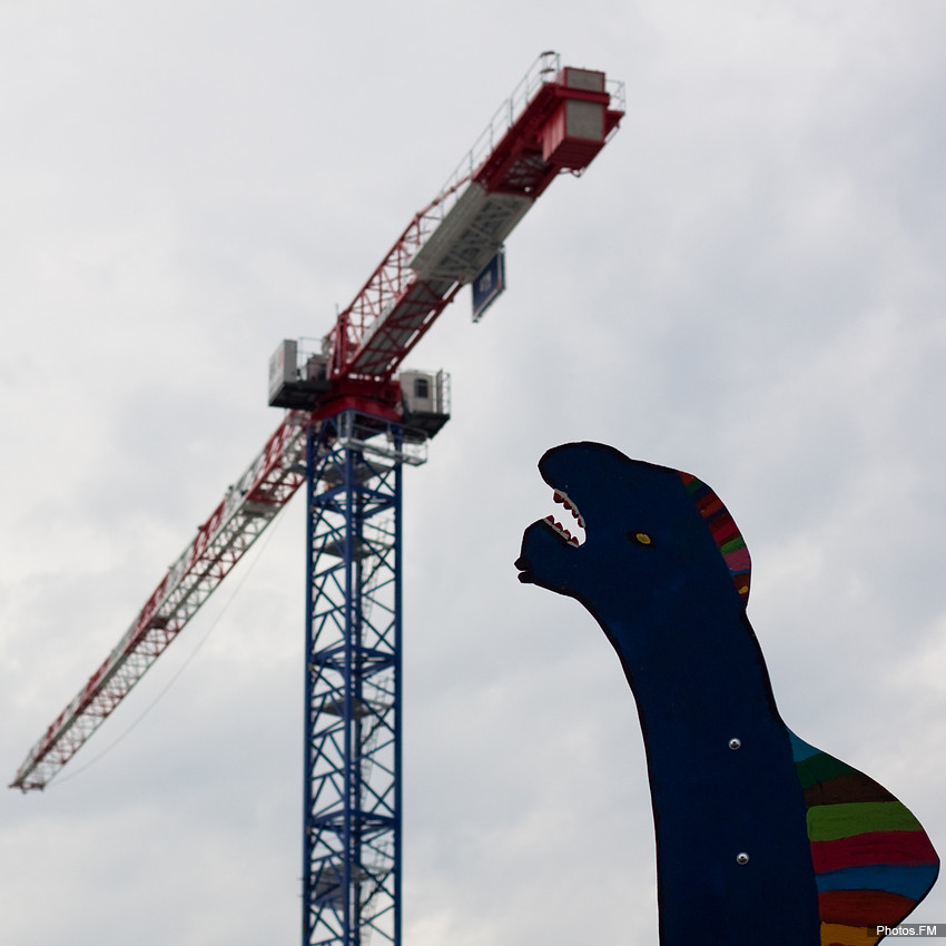 Nessie et la grue