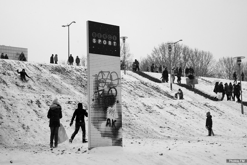 Descente en luge