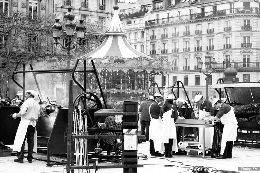 Barbecue à l'Hôtel de Ville