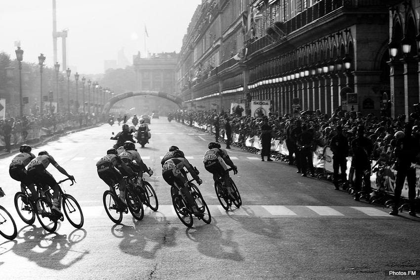 Le Tour de France, rue de Rivoli