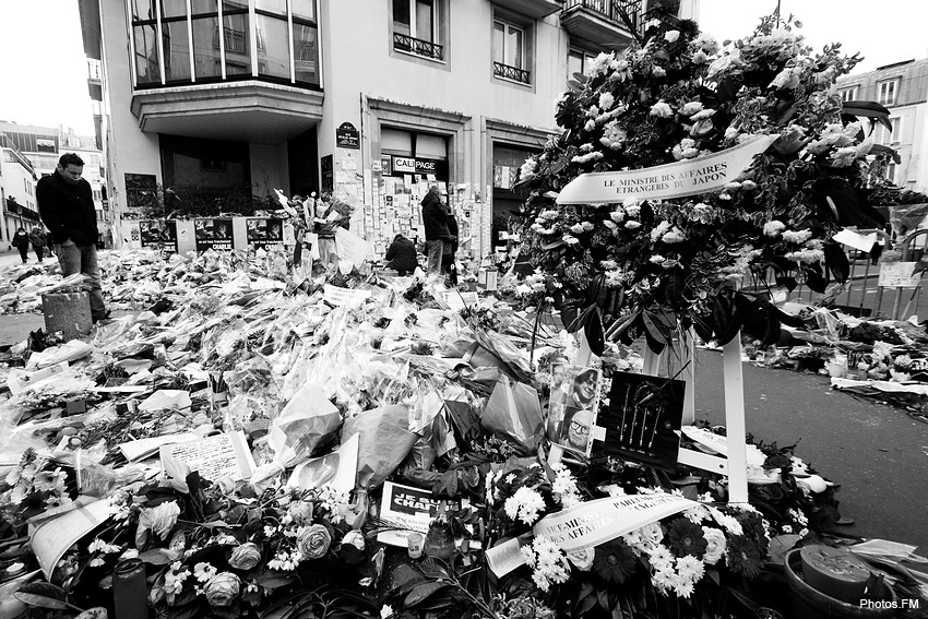 Hommage à Charlie Hebdo