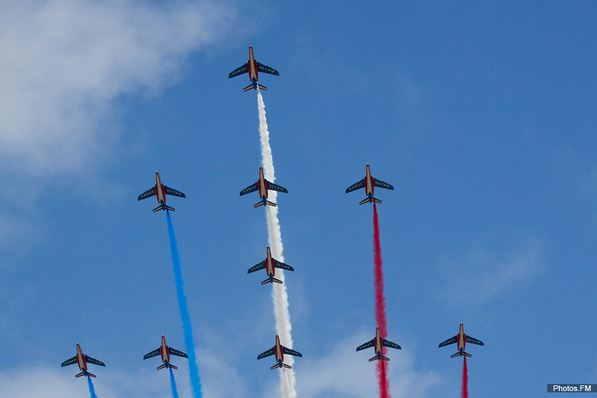 Patrouille de France - 14 juillet 2015