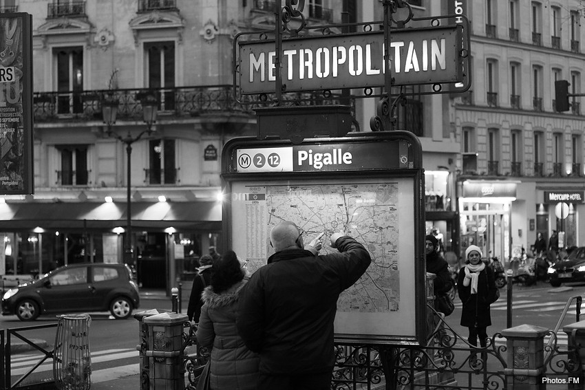 Le plan de métro