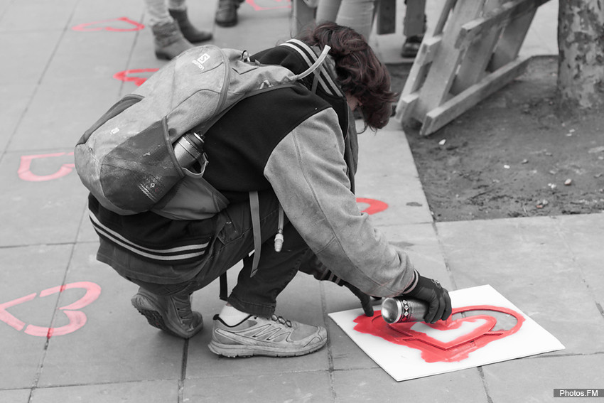 #NuitDebout : Décorations