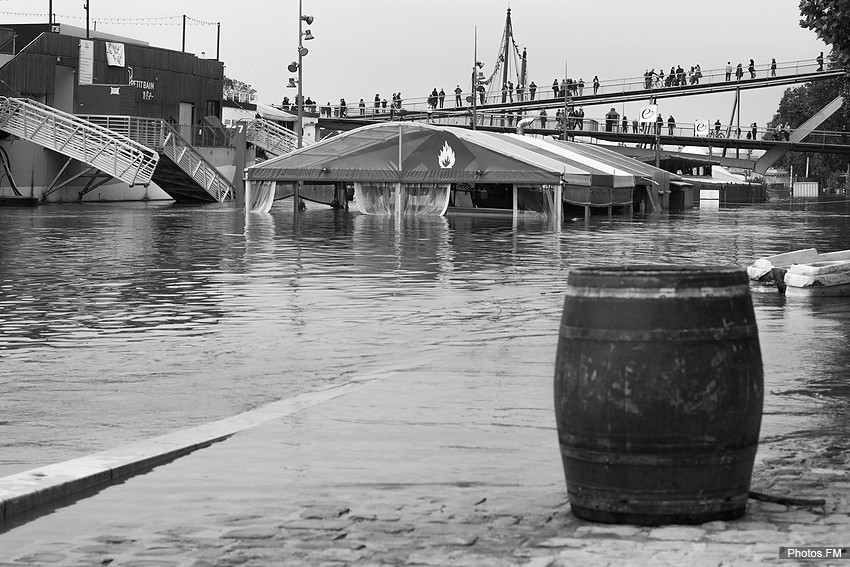 La Seine en crue