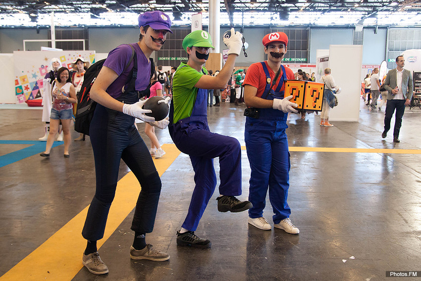 Waluigi, Luigi et Mario