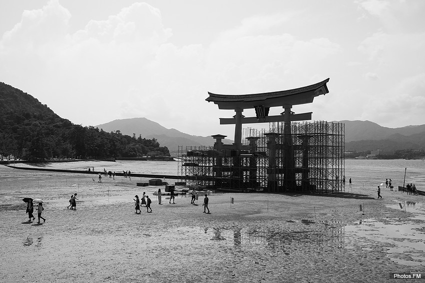 Le grand Torii de Miyajima