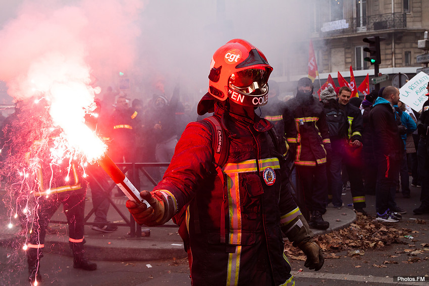 Pompiers en grÃ¨ve - 5 dÃ©cembre 2019