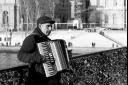 L'accordéoniste du Pont des Arts