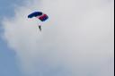 Parachutiste au-dessus de Paris - 14 juillet 2015