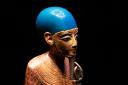 Statue de Ptah en bois dorÃ©, coiffe en verre - TrÃ©sor de ToutÃ¢nkhamon